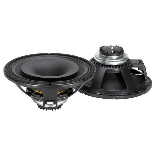 RCF CX15N351 Woofer: 15" Power 450 Watt rms, 900W program. Sensitivity 101 dB. Compression Driver: Exit 1.5" Power 90 Watt rms, 180W program. Sensitivity 110 dB