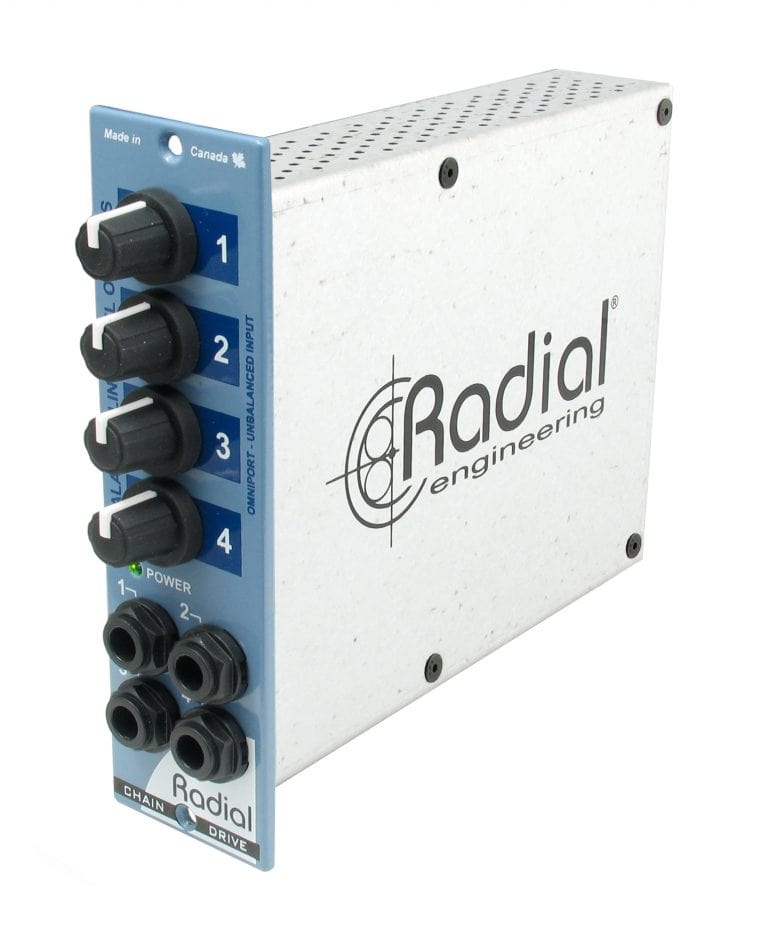 Radial ChainDrive 1x4 Analog Line Distribution Amplifier - PSSL ProSound and Stage Lighting