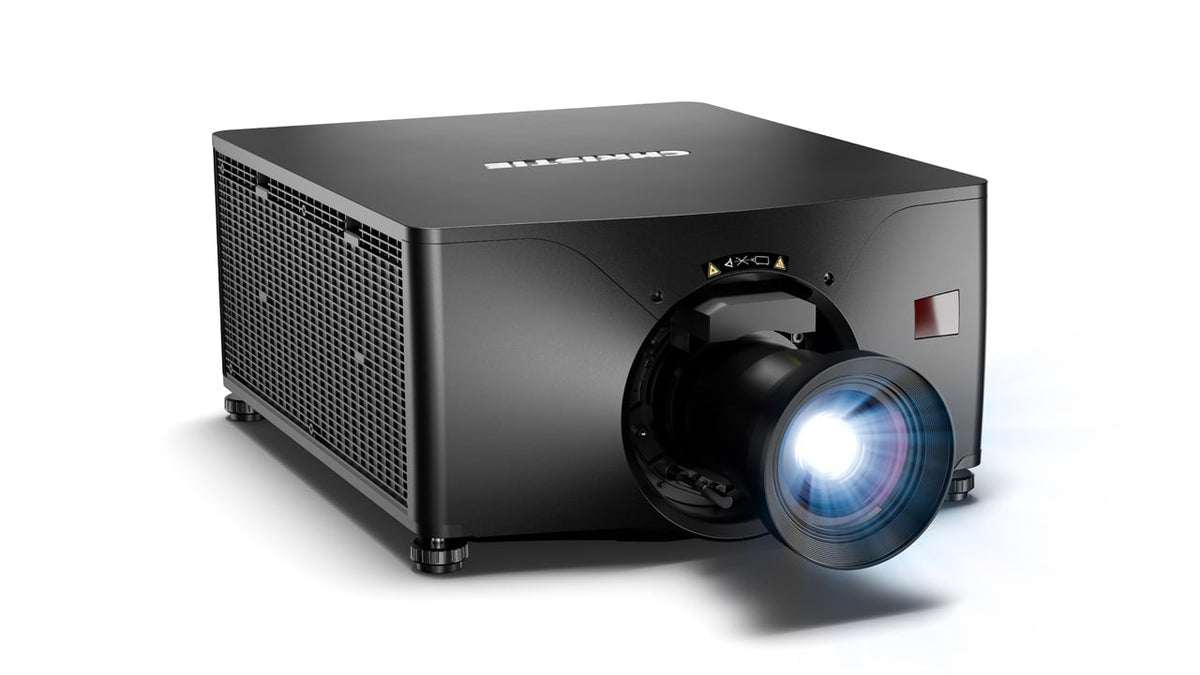 Christie Digital 163-044109-03 M 4K25 RGB, 3-DLP, 4K UHD 3840x2160, 25,300 lms, 92 lbs, RGB Laser Illumination - no lens**