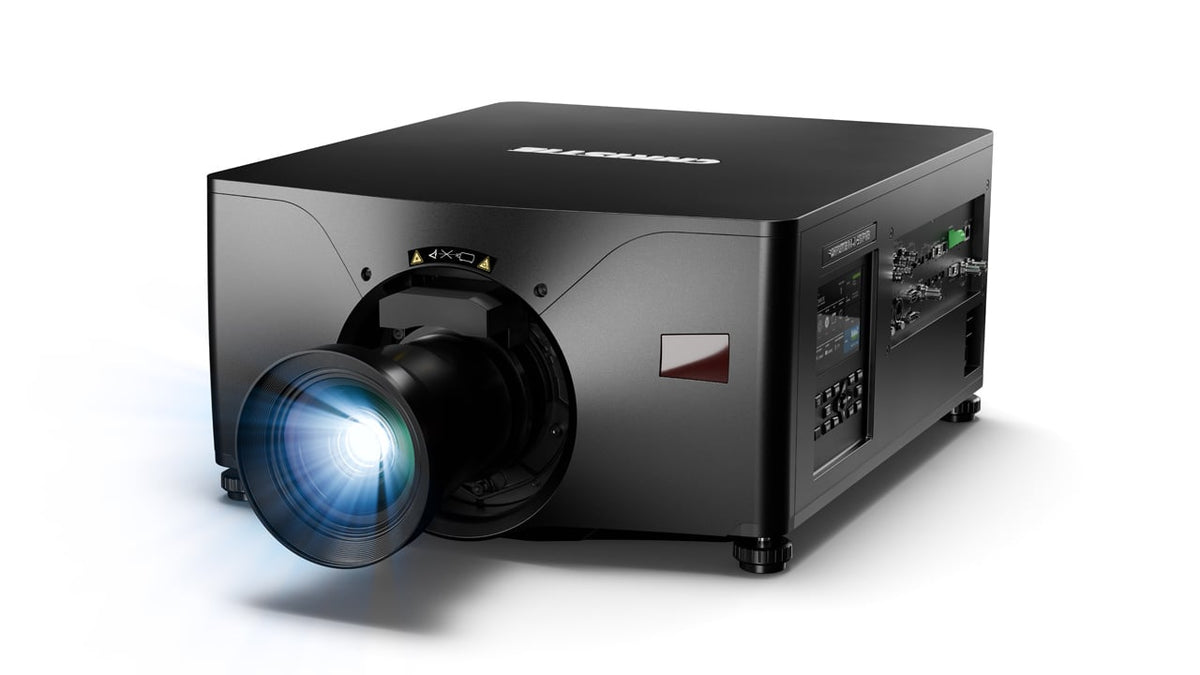 Christie Digital 163-044109-03 M 4K25 RGB, 3-DLP, 4K UHD 3840x2160, 25,300 lms, 92 lbs, RGB Laser Illumination - no lens**