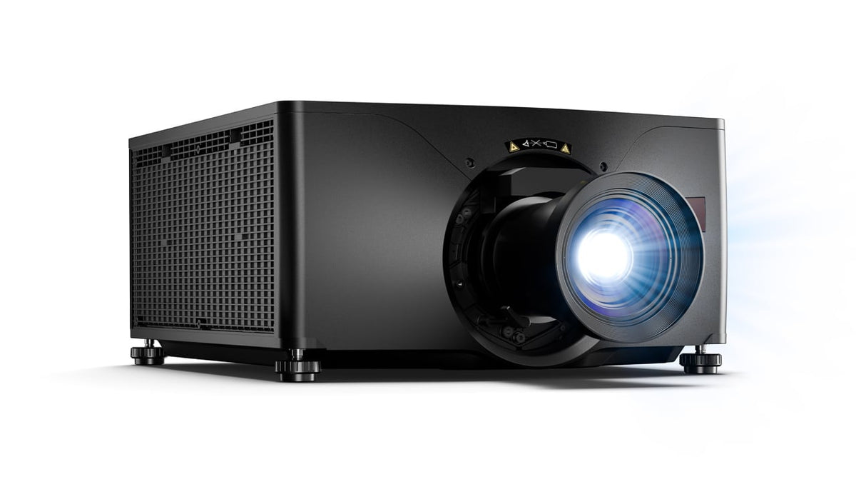 Christie Digital 163-044109-03 M 4K25 RGB, 3-DLP, 4K UHD 3840x2160, 25,300 lms, 92 lbs, RGB Laser Illumination - no lens**