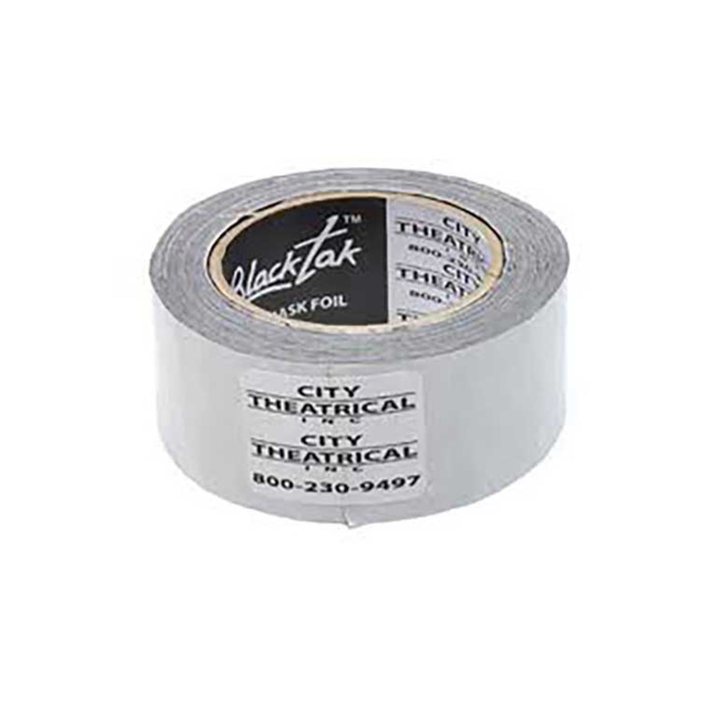 City Theatrical BLACKTAK Ruban adhésif en aluminium 2"