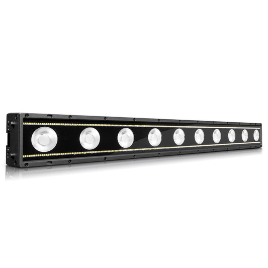 Clay Paky CL2023E41100F Tambora Glare: 10x 50w RGBA LEDs, 22° (Wash) 250x 1w CW LEDs, 250x 1w WW LEDs (Strobe) 100-240V, 50/60 Hz ETL IP66