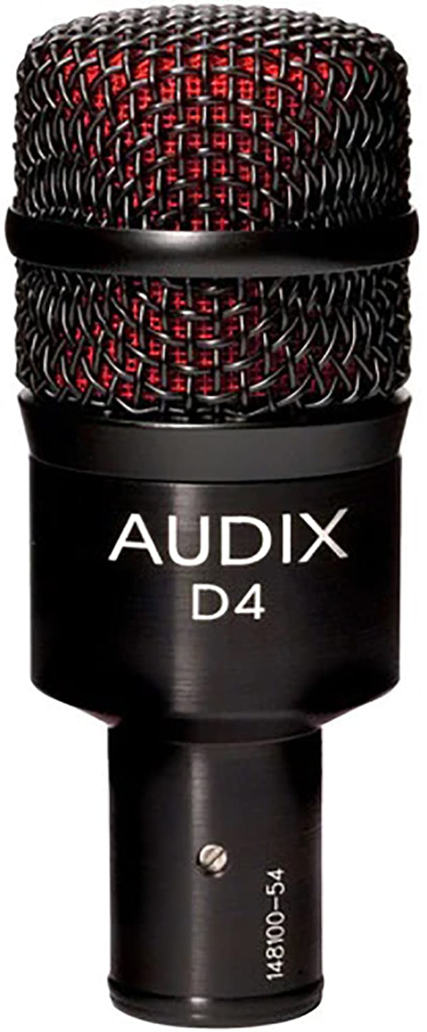 Audix D4 Hypercardioid Dynamic Microphone - PSSL ProSound and Stage Lighting