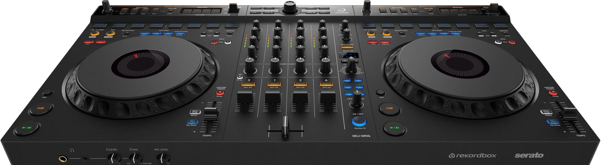 AlphaTheta DJ DDJ-GRV6 4-Channel DJ Controller - Compatible with Rekordbox and Serato DJ Pro - Solotech