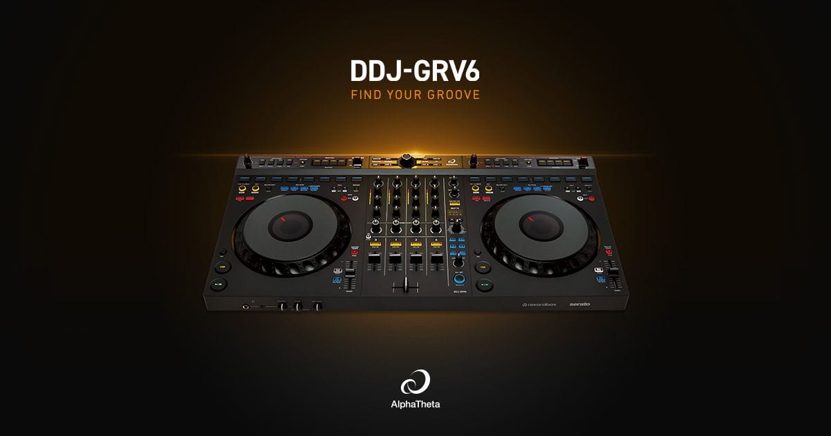 AlphaTheta DJ DDJ-GRV6 4-Channel DJ Controller - Compatible with Rekordbox and Serato DJ Pro - Solotech