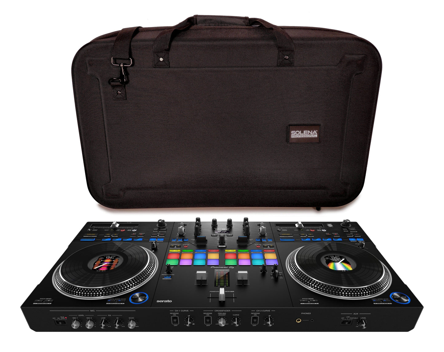 Pioneer DJ DDJ-REV7 DJ Controller with Decksaver - PSSL ProSound and Stage Lighting