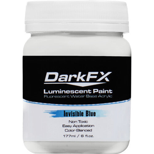 Antari DFX-IL6OZ-BLU DarkFX UV Paint - Invisible Blue - 6 Ounce