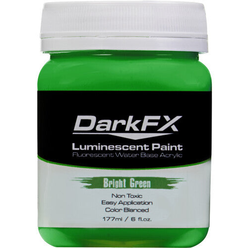 Antari DFX-VL6OZ-BGN DarkFX UV Paint - Bright Green - 6 Ounce