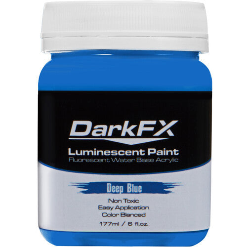 Antari DFX-VL6OZ-DBL DarkFX UV Paint - Deep Blue - 6 Ounce