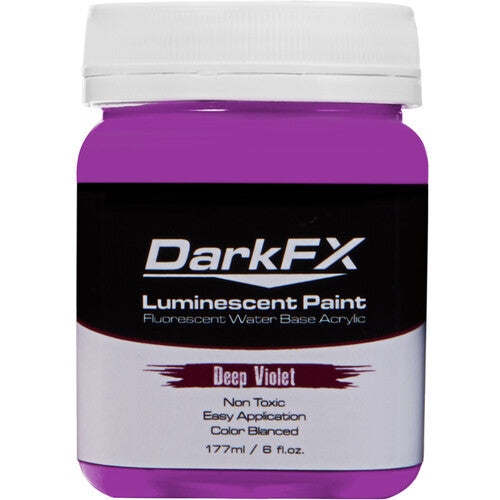 Antari DFX-VL6OZ-DVL DarkFX UV Paint - Deep Violet - 6 Ounce