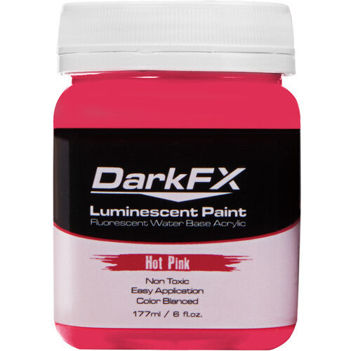 Antari DFX-VL6OZ-HPK DarkFX UV Paint - Hot Pink - 6 Ounce