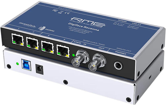 RME DIGIFACE-RAVENNA Digiface Ravenna 128-Channel 192kHz Mobile USB Interface - PSSL ProSound and Stage Lighting