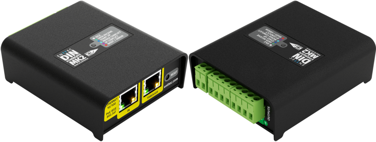 Crestron DIN-SACN-DMX ENTTEC DIN Ethergate Mk2 – Ethernet to DMX Converter