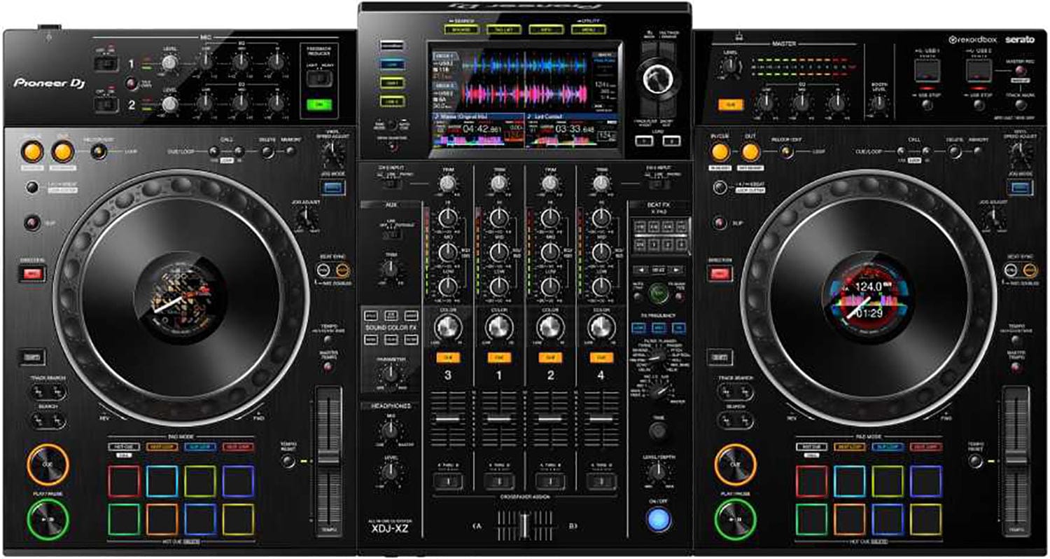 Pioneer DJ XDJ-XZ DJ Controller With Headliner Case and Headphones Bundle - PSSL ProSound and Stage Lighting