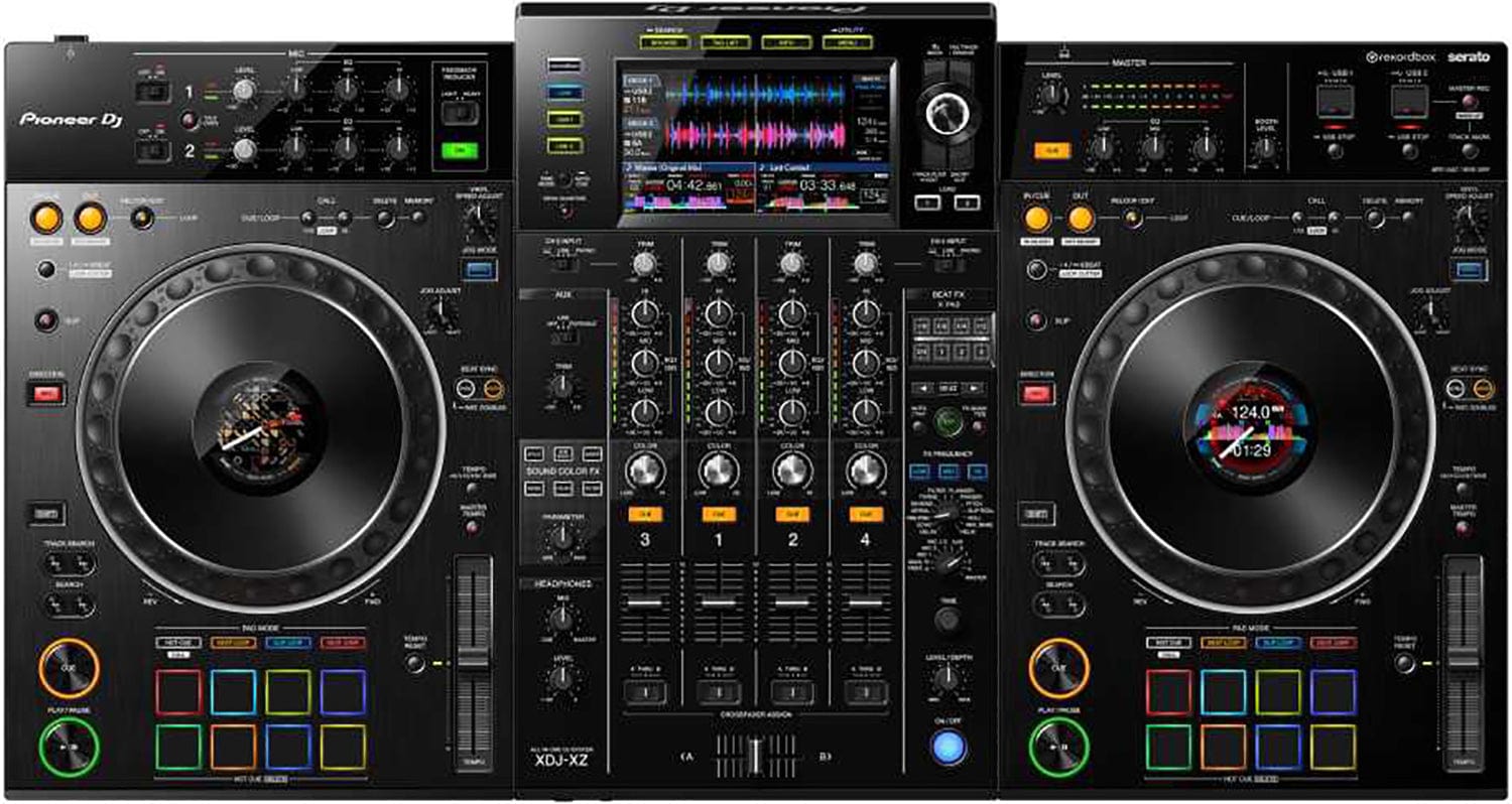 Pioneer DJ XDJ-XZ DJ Controller With Decksaver and Headphones Bundle - PSSL ProSound and Stage Lighting