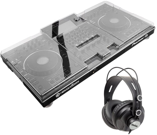 Pioneer DJ XDJ-XZ DJ Controller With Decksaver and Headphones Bundle - Solotech