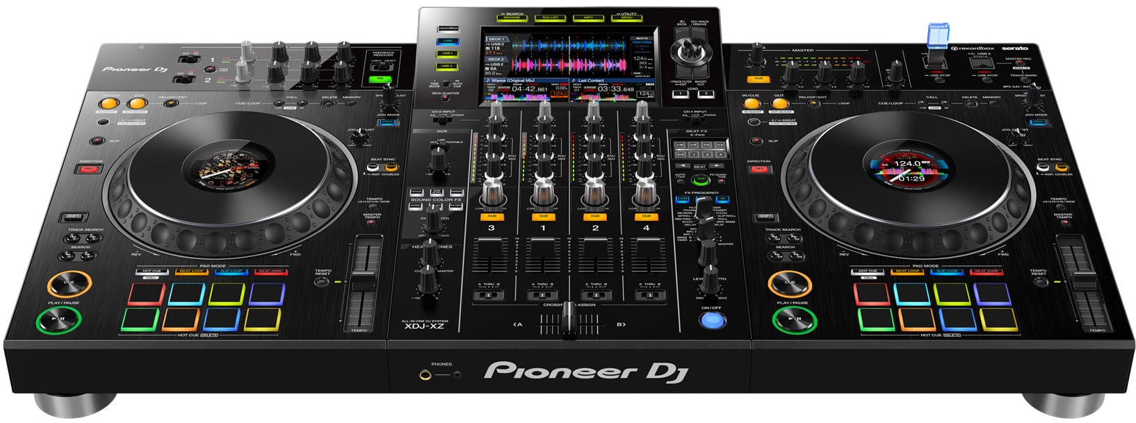 Pioneer DJ XDJ-XZ DJ Controller With Magma Case and Headphones Bundle - PSSL ProSound and Stage Lighting