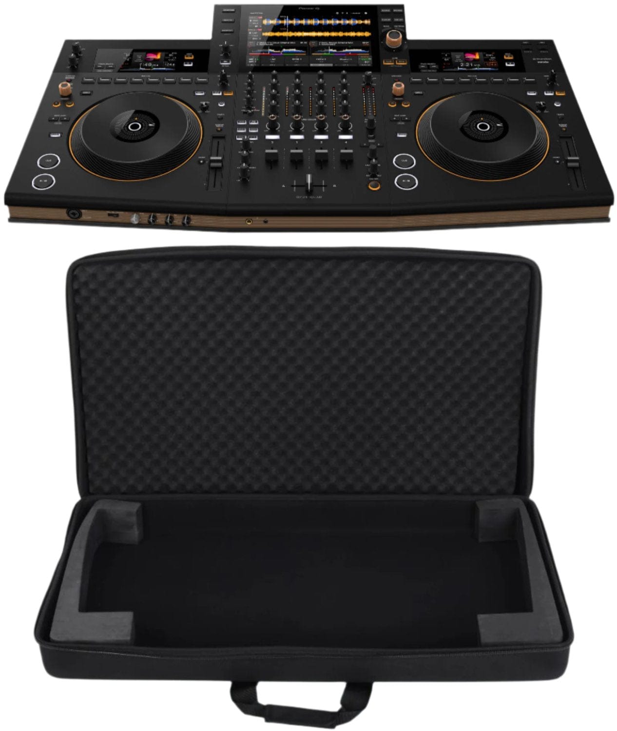 Pioneer DJ Opus Quad 4-Channel DJ Controller with Magma Road Case Bundle - PSSL ProSound and Stage Lighting