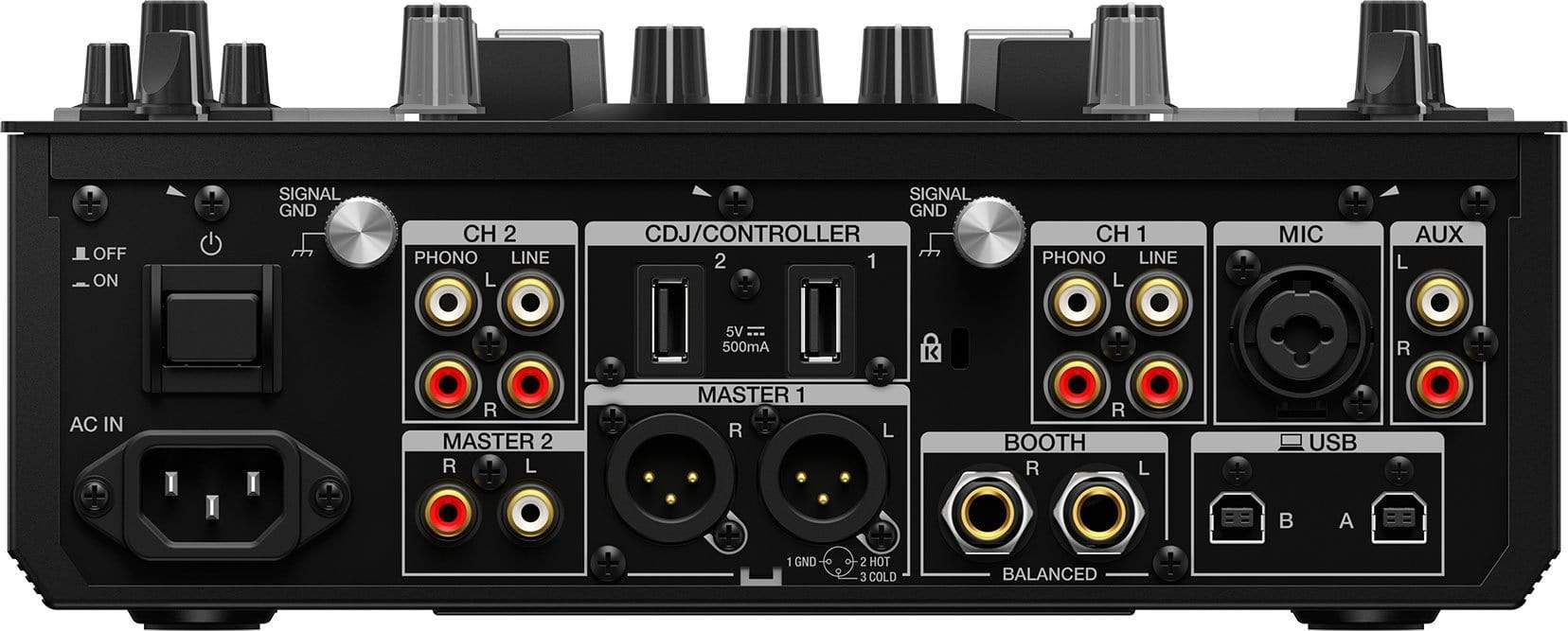 Pioneer DJ DJ DJM-S11 DJ Mixer with Decksaver - PSSL ProSound and Stage Lighting