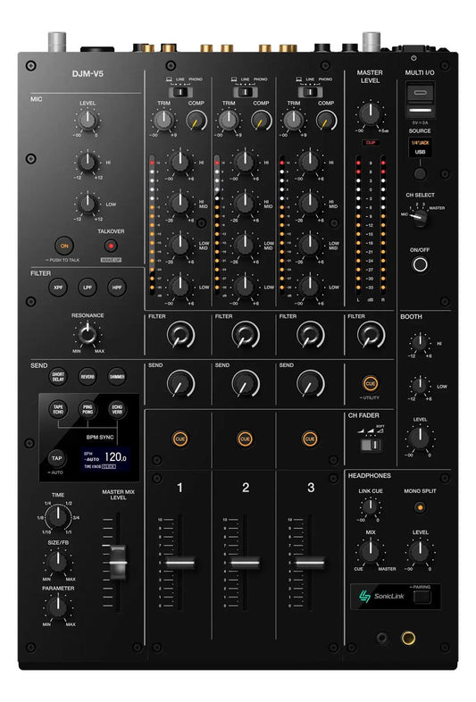 AlphaTheta DJM-V5 3-channel DJ Mixer
