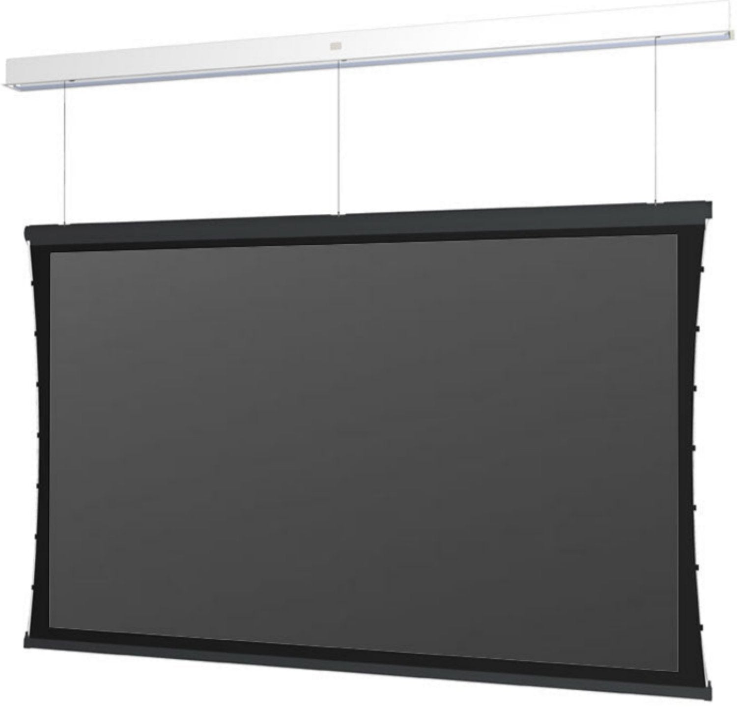 Da-Lite DL14967LS Tensioned Advantage 58x104 Ceiling Recessed Electric Screen with SightLine - PSSL ProSound and Stage Lighting