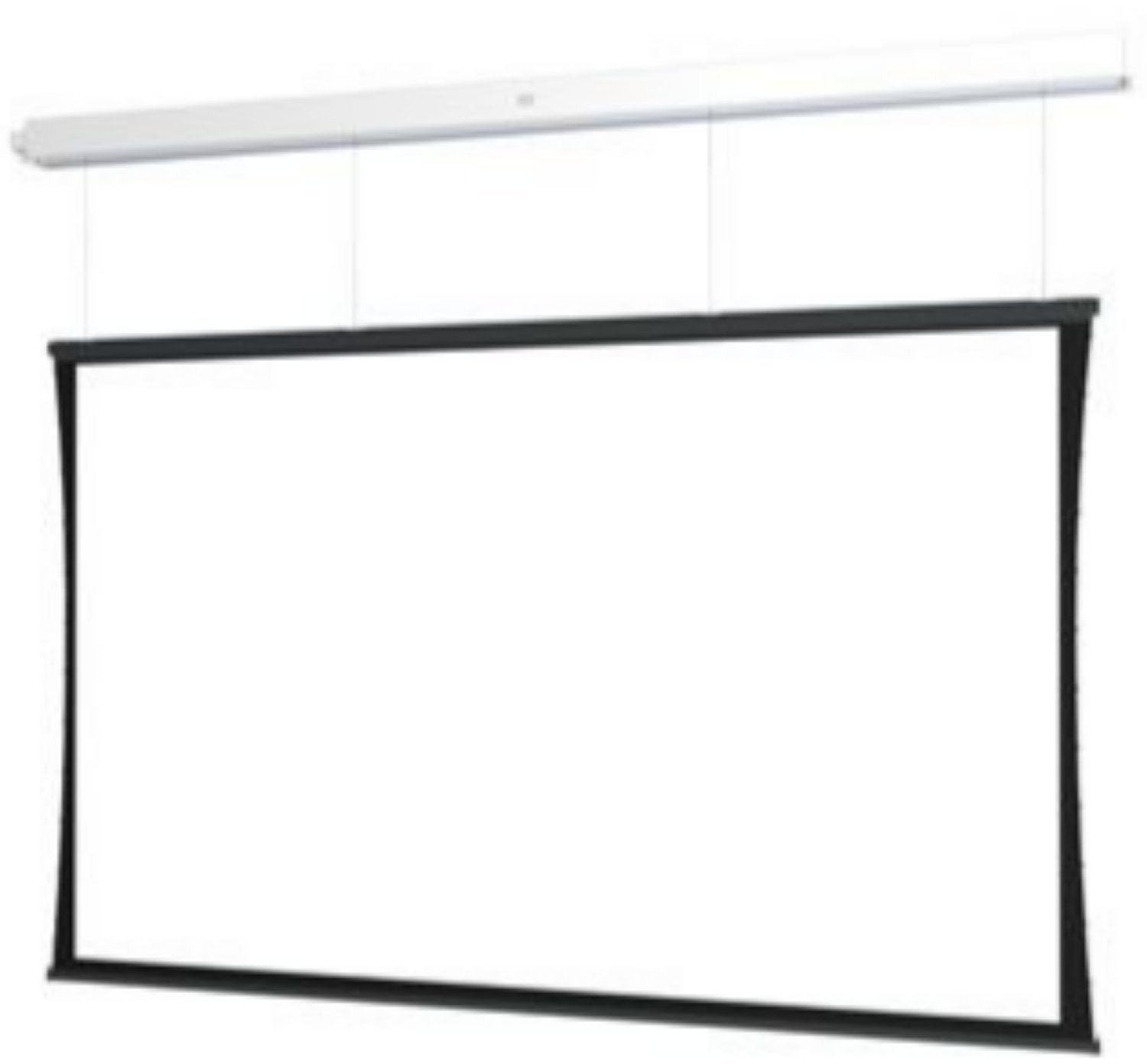 Da-Lite DL14974EL Tensioned Advantage 65x116 Ceiling Recessed Electric Screen with SightLine - PSSL ProSound and Stage Lighting