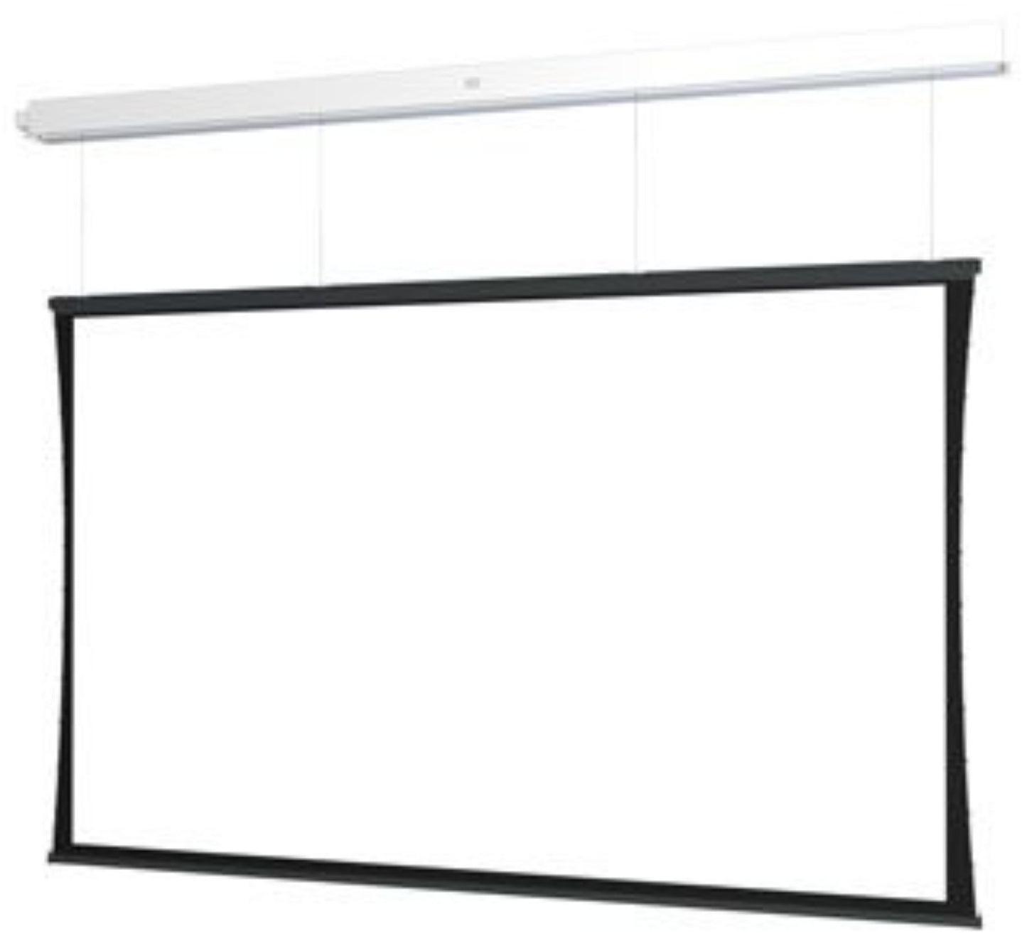 Da-Lite DL14978EL Tensioned Advantage 78x139 Ceiling Recessed Electric Screen with SightLine - PSSL ProSound and Stage Lighting