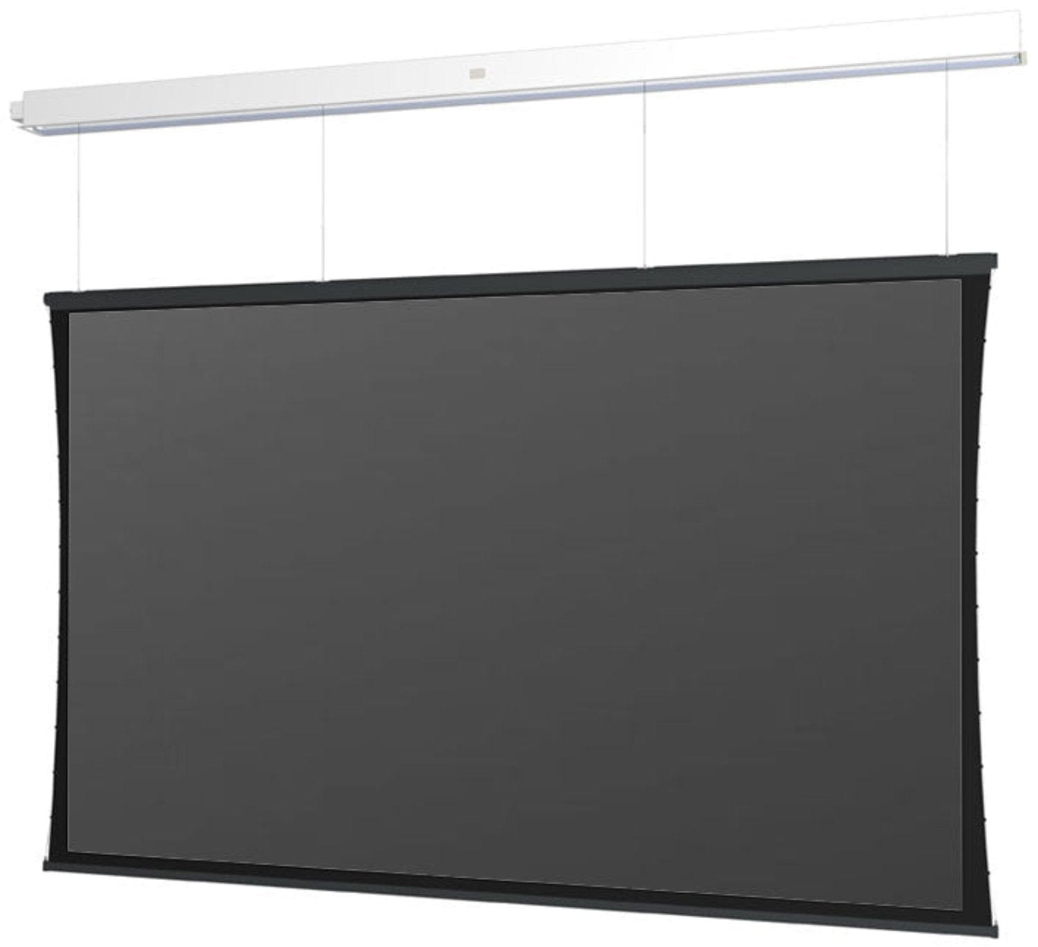 Da-Lite DL14986EL Tensioned Advantage 87x153.75 Ceiling Recessed Electric Screen with SightLine - PSSL ProSound and Stage Lighting