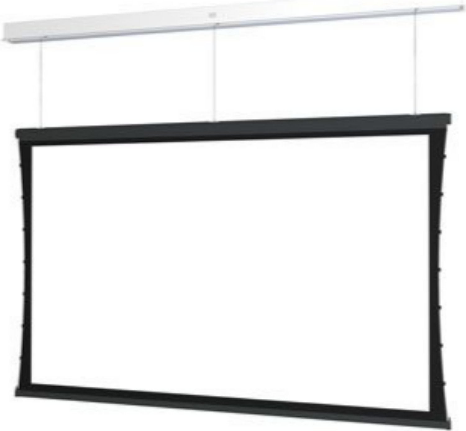 Da-Lite DL14998ELS Tensioned Advantage 57.5x92 Ceiling Recessed Electric Screen with SightLine - PSSL ProSound and Stage Lighting