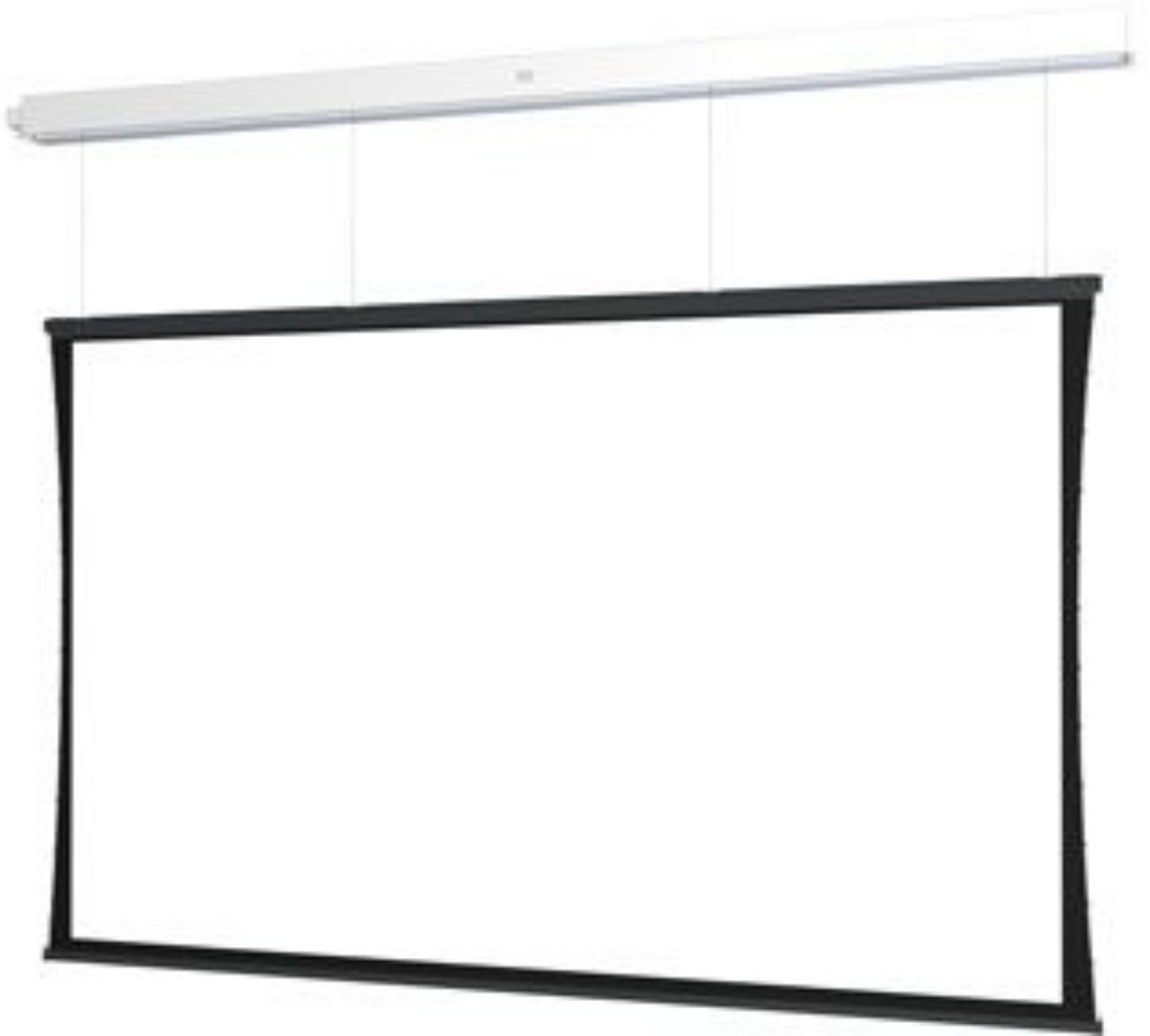 Da-Lite DL15010ELS Tensioned Advantage 65x104 Ceiling Recessed Electric Screen with SightLine - PSSL ProSound and Stage Lighting