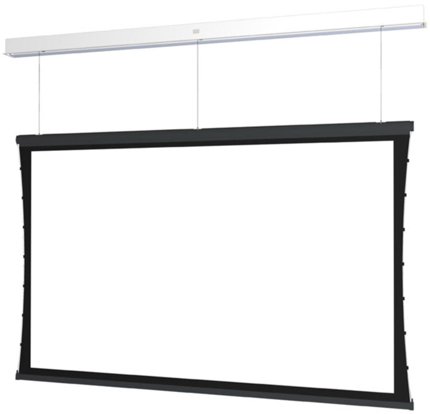 Da-Lite DL15019LS Tensioned Advantage 69x110 Ceiling Recessed Electric Screen with SightLine - PSSL ProSound and Stage Lighting