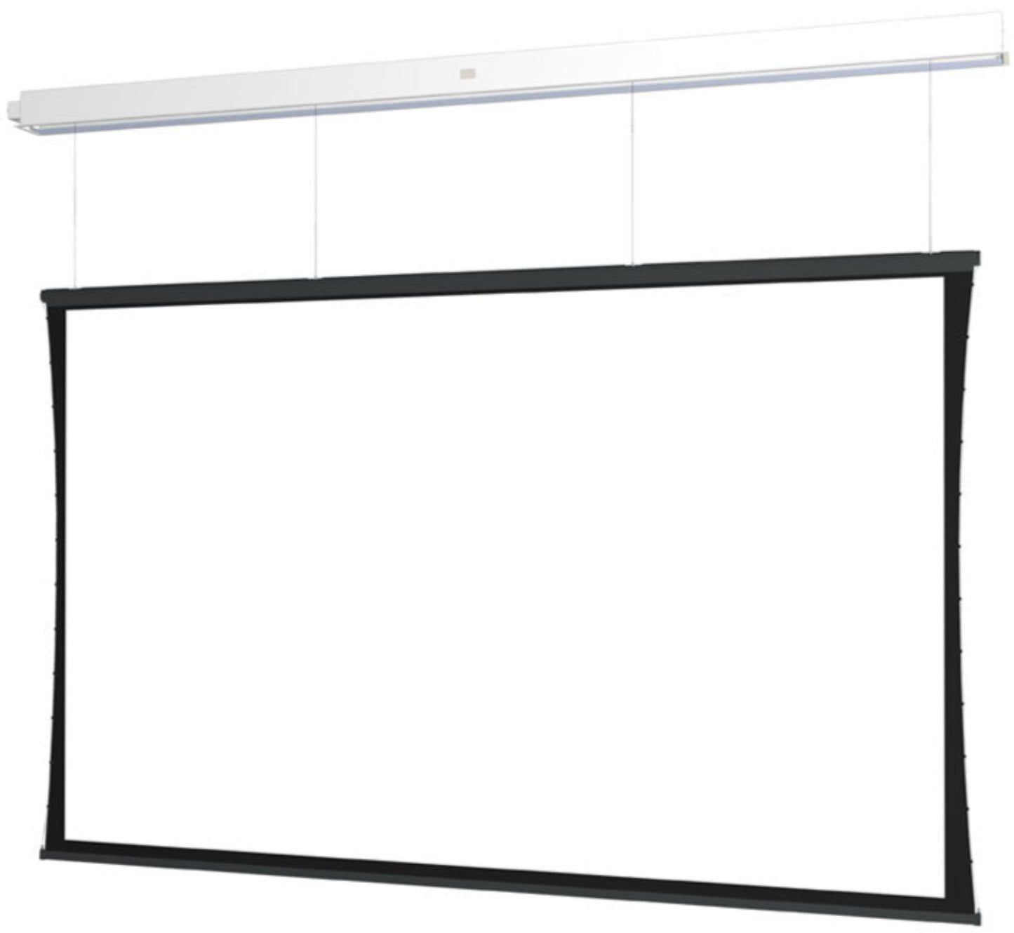 Da-Lite DL15019LS Tensioned Advantage 69x110 Ceiling Recessed Electric Screen with SightLine - PSSL ProSound and Stage Lighting