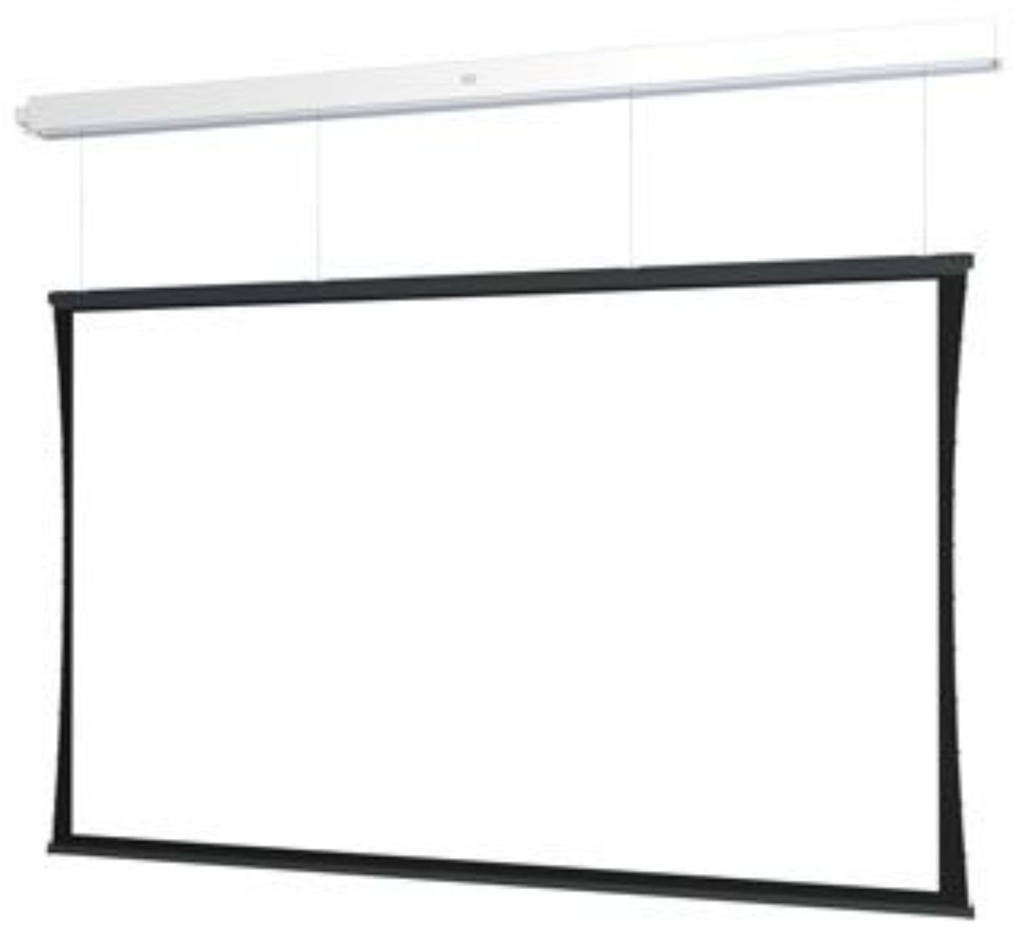 Da-Lite DL15030EL Tensioned Advantage 87x139 Ceiling Recessed Electric Screen with SightLine - PSSL ProSound and Stage Lighting