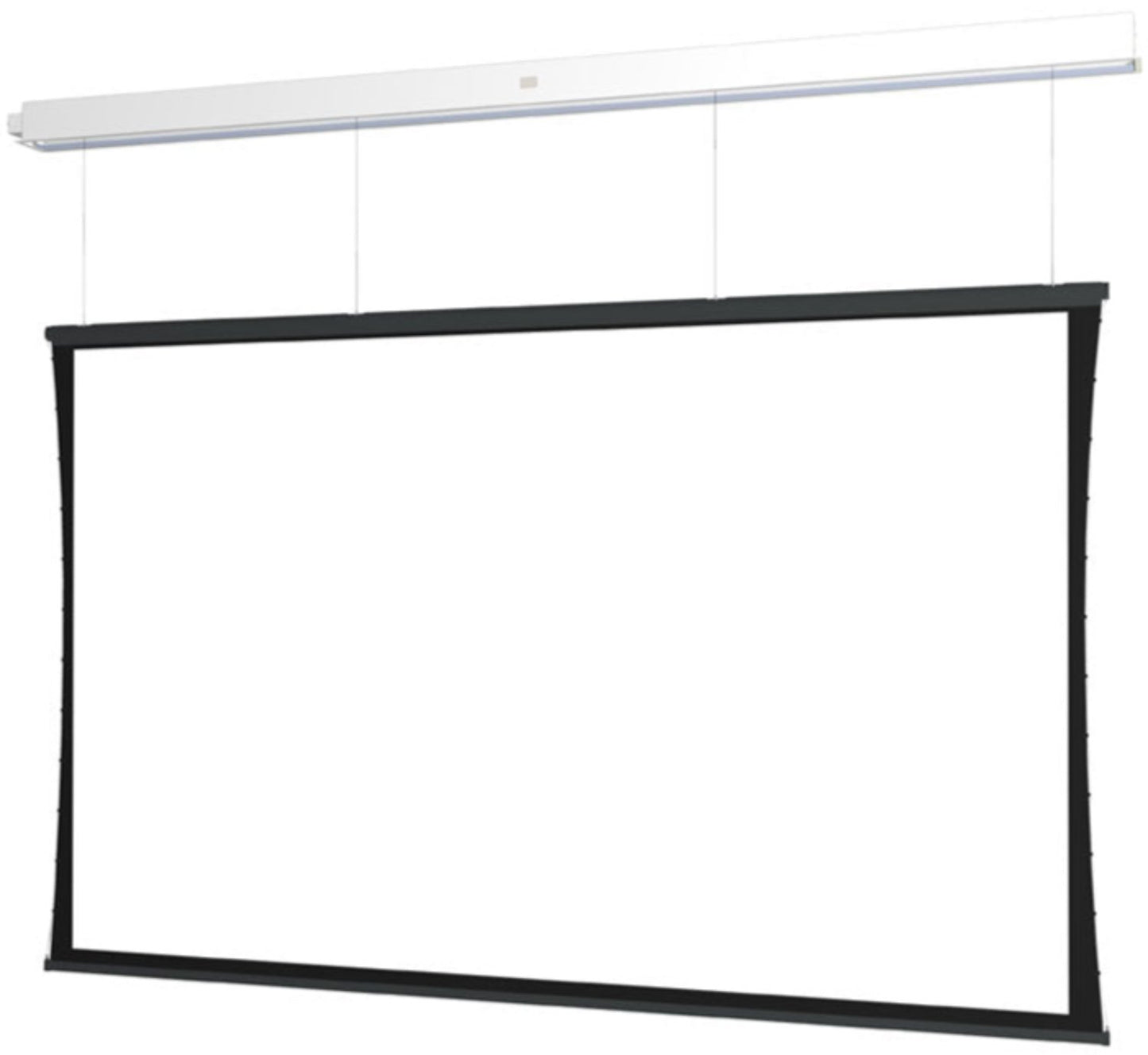 Da-Lite DL15031L Tensioned Advantage 87x139 Ceiling Recessed Electric Screen with SightLine - PSSL ProSound and Stage Lighting