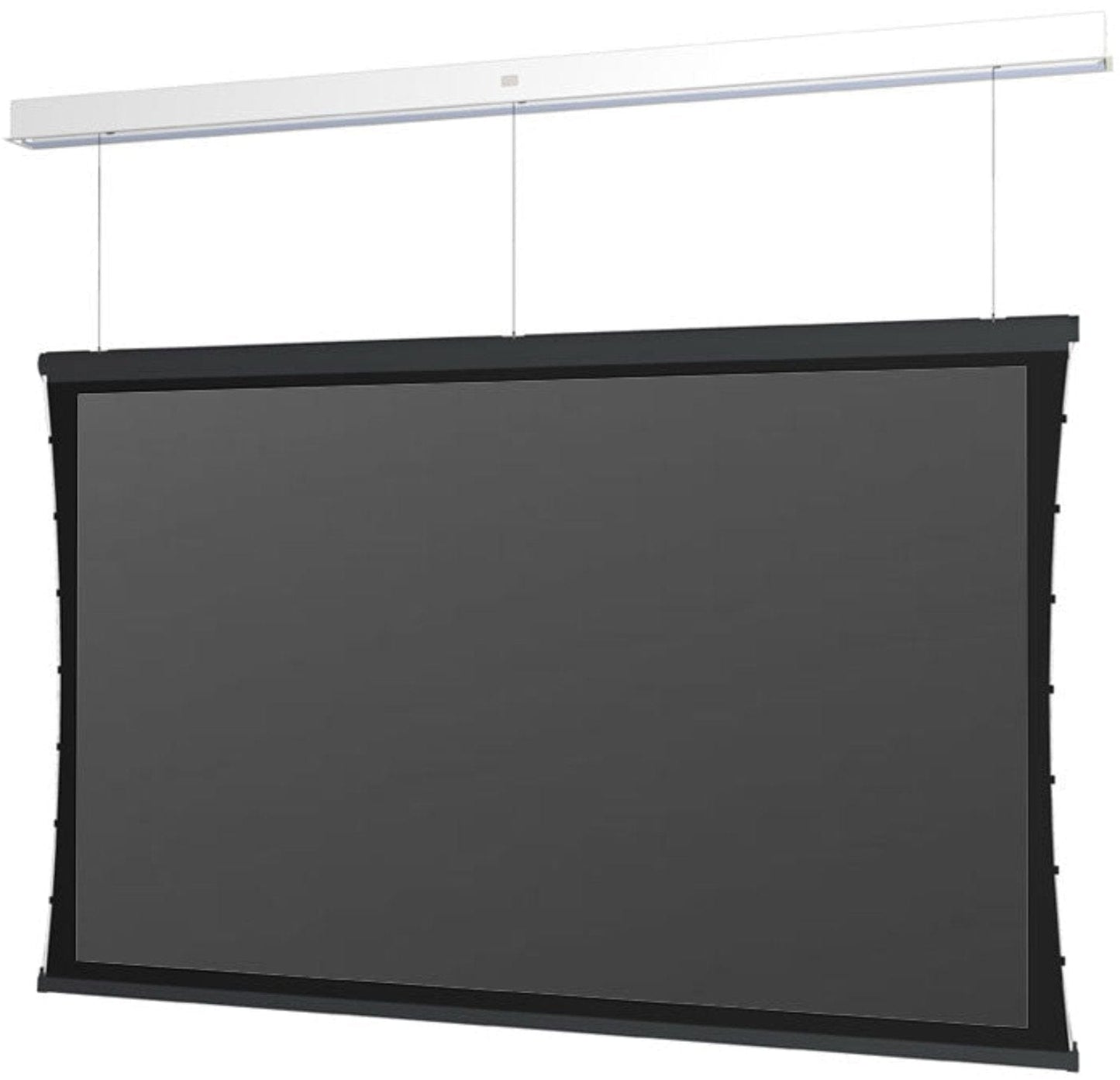 Da-Lite DL15034EL Tensioned Advantage 96x153.75 Ceiling Recessed Electric Screen with SightLine - PSSL ProSound and Stage Lighting