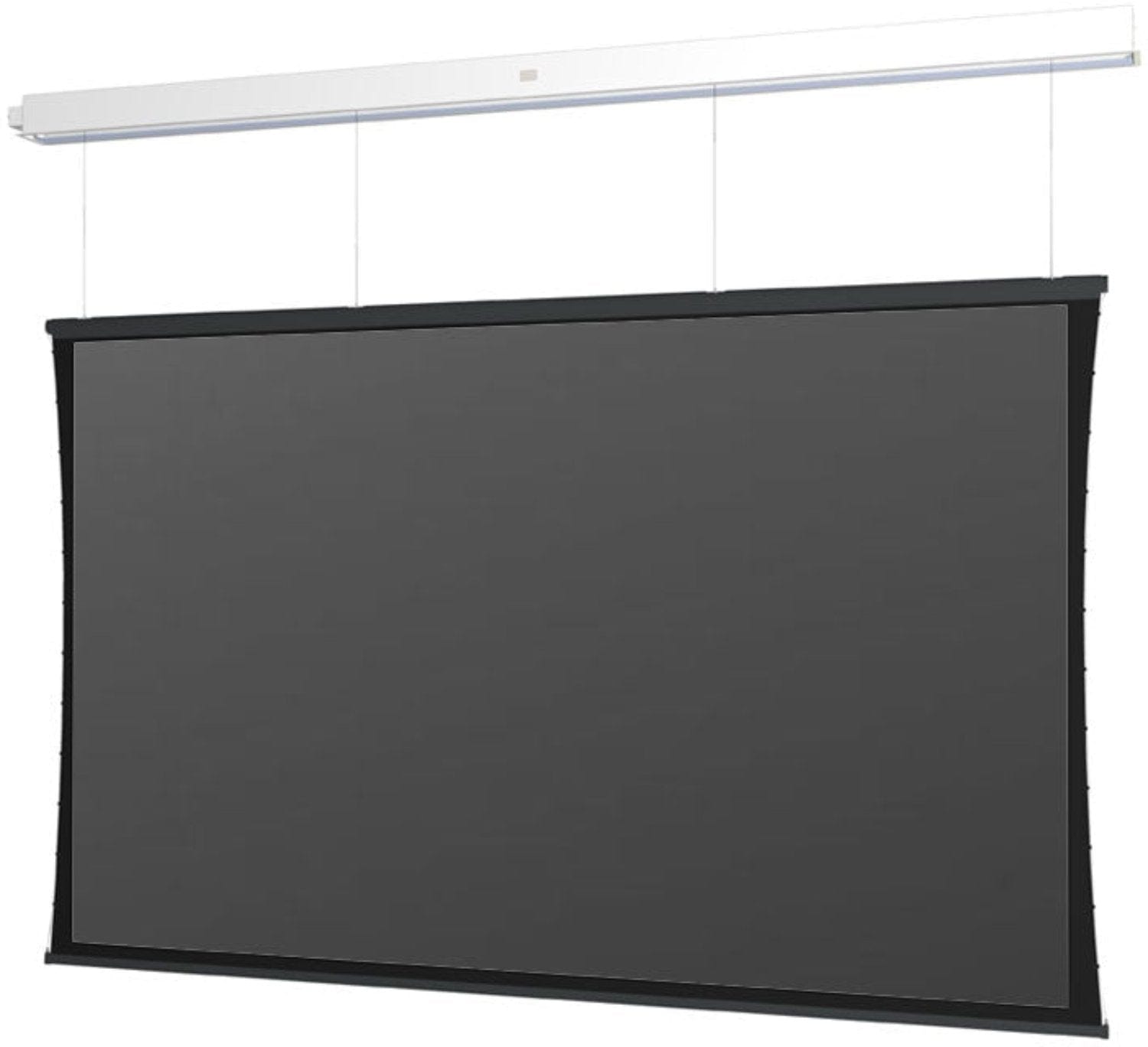 Da-Lite DL15034EL Tensioned Advantage 96x153.75 Ceiling Recessed Electric Screen with SightLine - PSSL ProSound and Stage Lighting