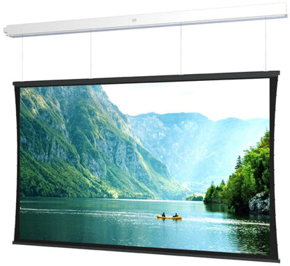 Da-Lite DL15035L Tensioned Advantage 96x153.75 Ceiling Recessed Electric Screen with SightLine - PSSL ProSound and Stage Lighting