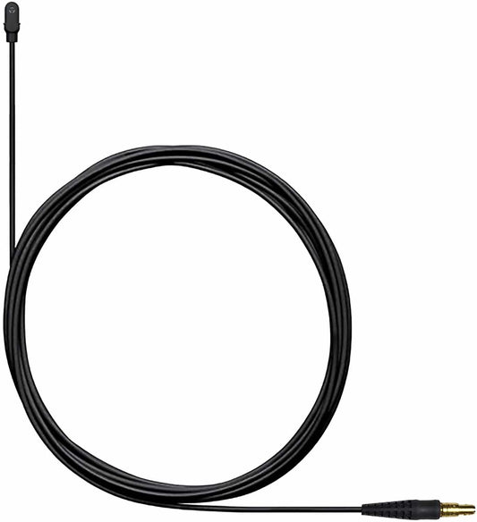 Shure DL4B/O-LM1-A DuraPlex Omnidirectional Lavalier Microphone with 1-Pin LEMO Connector - Black - PSSL ProSound and Stage Lighting