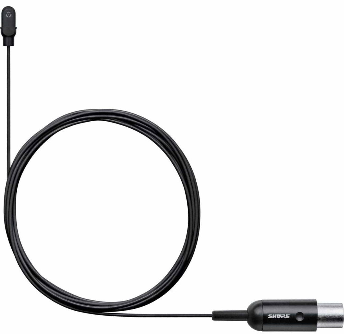 Shure DL4B/O-MTQG-A Duraplex Waterproof Lavalier Omnidirectional Microphone with MTQG Connector - Black - PSSL ProSound and Stage Lighting