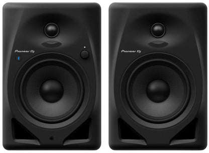 Pioneer DJ DM-50D-BT Active 5" Desktop Monitor/DJ Speakers with Bluetooth (Black) - PSSL ProSound and Stage Lighting