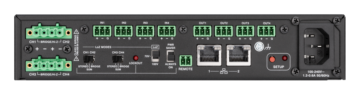Crestron DM-NAX-AMP-X300 DM NAX X-Series Flexible Output Amplifier, 300 W