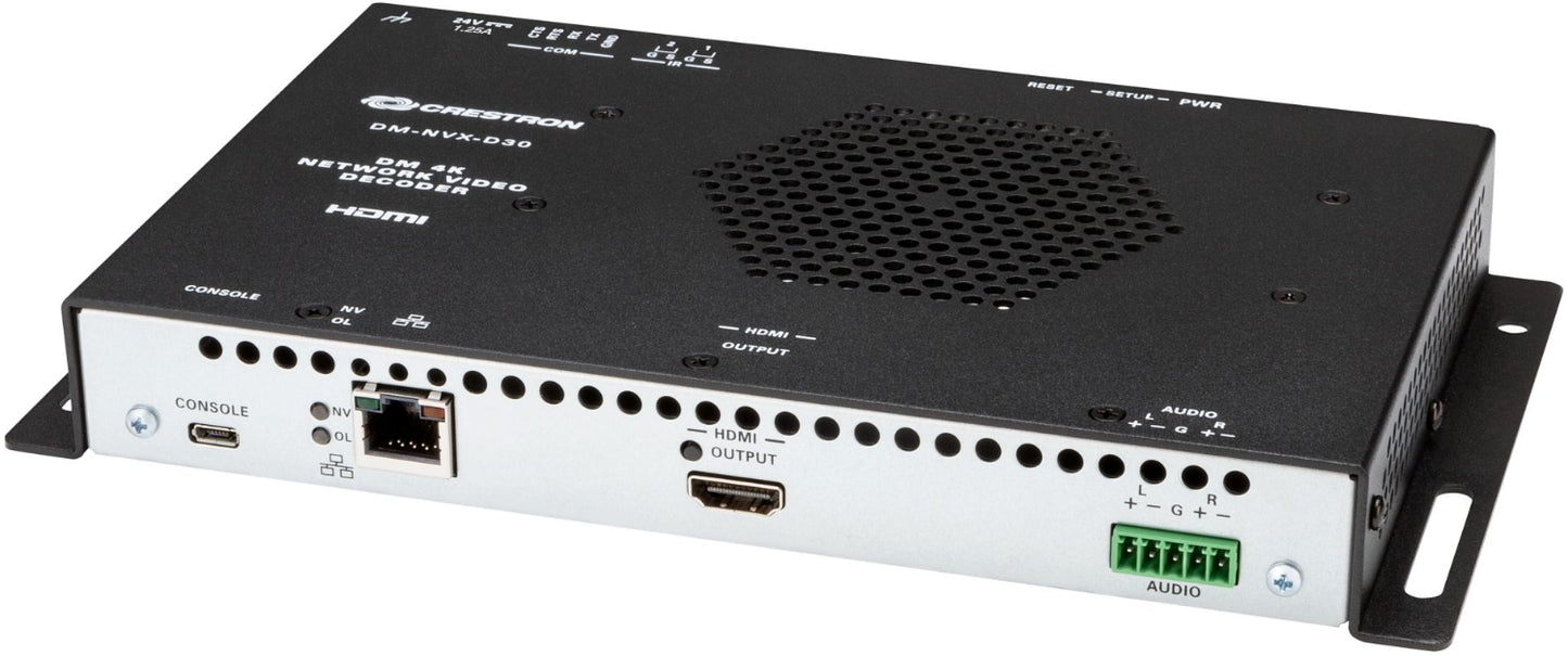 Crestron DM-NVX-D30 DM NVX® 4K60 4:4:4 HDR Network AV Decoder