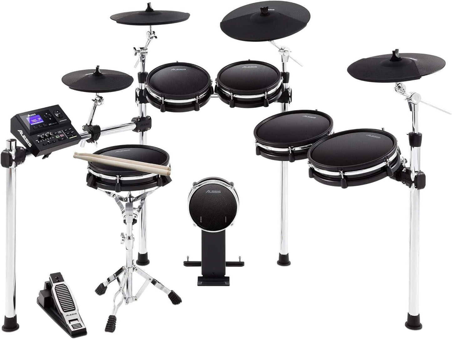 Alesis DM10 MKII Pro Kit 10-piece Electronic Drum Kit with Mesh Drumheads - PSSL ProSound and Stage Lighting