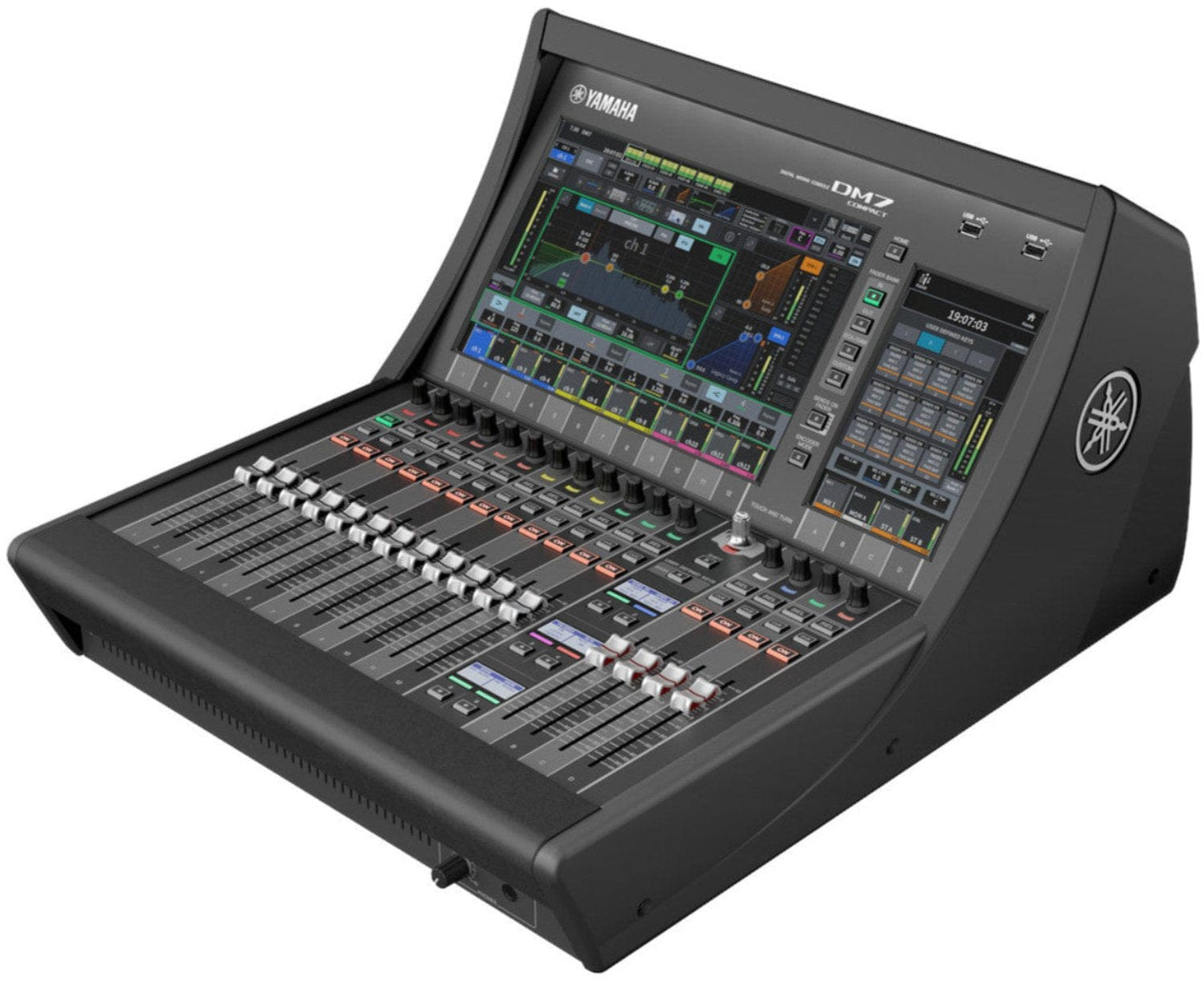 Yamaha DM7C Professional 72-Channel Single Bay Digital Mixer Console - PSSL ProSound and Stage Lighting