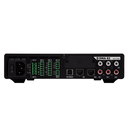 RCF DMA-82 Class D Digital Matrix Amplifier, RDNet Management (2 X 80 W @ 4 ?)