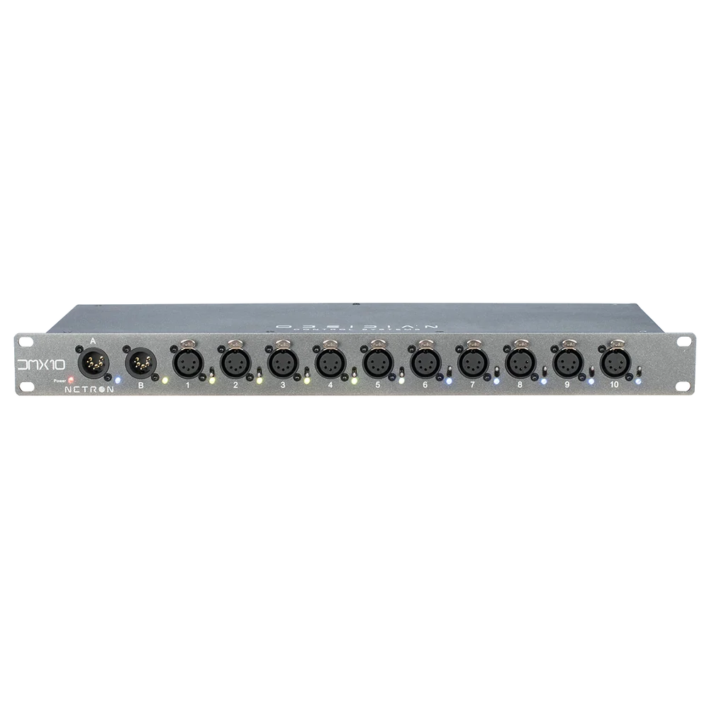 Elation DMX10-5 10x 5-Pin DMX A/B Splitter