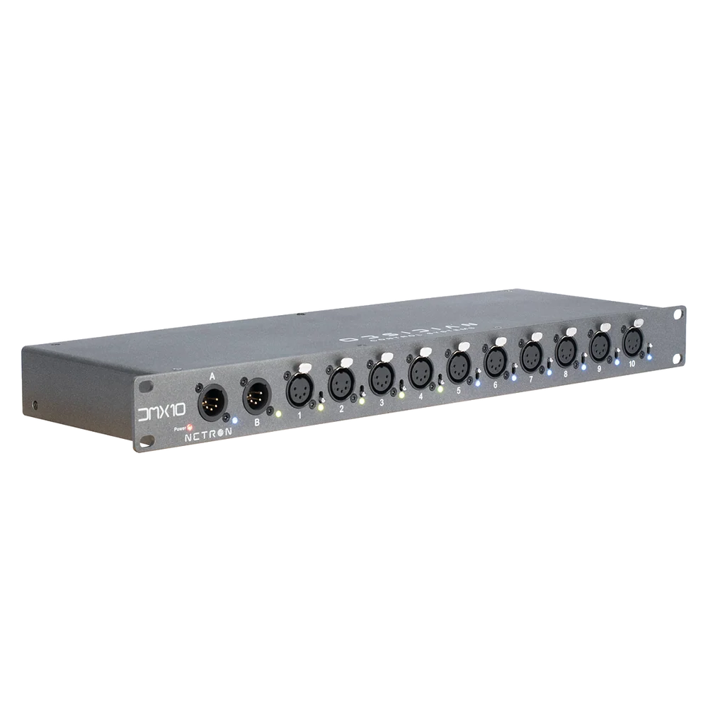 Elation DMX10-5 10x 5-Pin DMX A/B Splitter