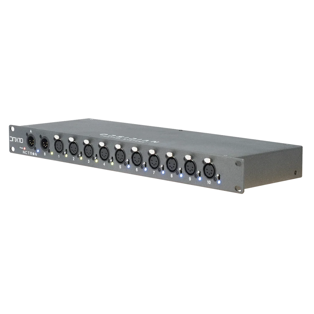 Elation DMX10-5 10x 5-Pin DMX A/B Splitter