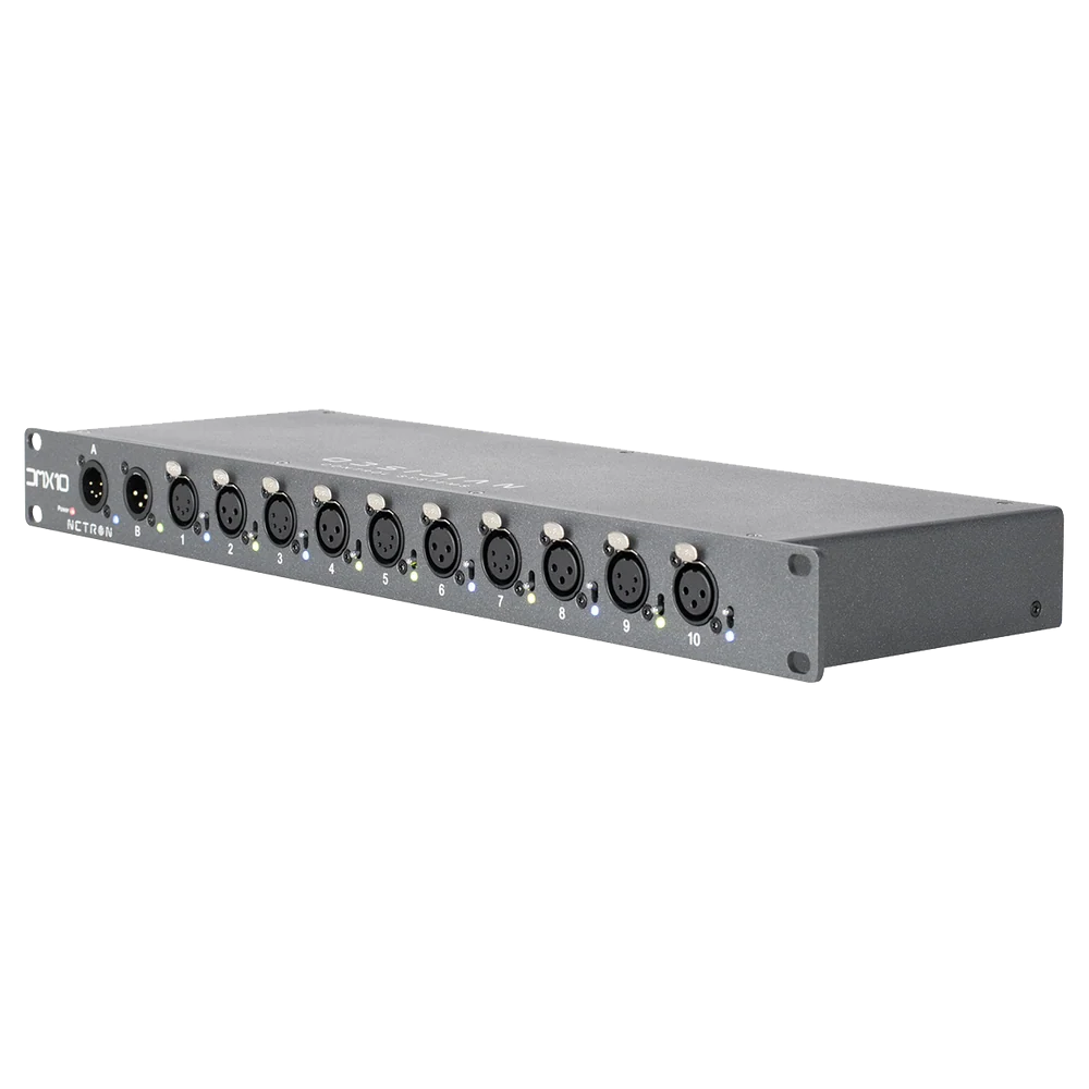 Elation DMX10-53 2x10 3 and 5-Pin XLR DMX A/B Data Splitter